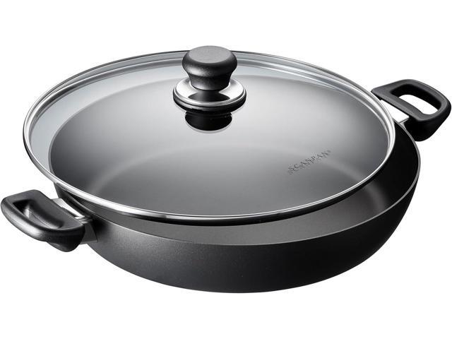 Scanpan Classic 12-1/2-Inch Covered Chef Pan, 12.5 Inch, Multicolor