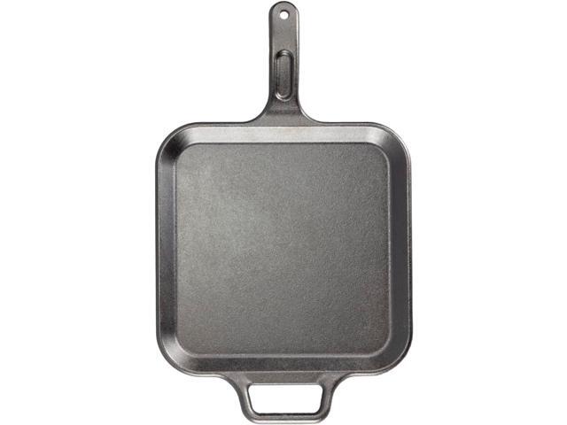 Lodge BOLD 12 Inch Seasoned Cast Iron Square Griddle, Design-Forward Cookware