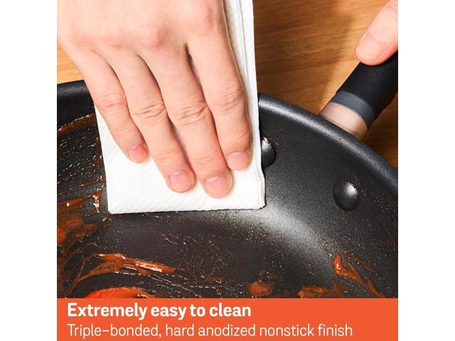 Meyer Nonstick 8' Skillet, Induction Compatible Frying Pan, Hard Anodized Nonstick Frypan, Dishwasher Safe Egg Pan, Oven Safe Omelette Pan, Matte...