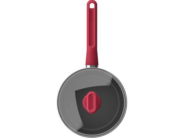 GoodCook ProEase Nonstick Sauce Pan with Lid, 2-Quart, Black, Nonstick Cookware, Even Heating, Dishwasher Safe, Ergonomic Handle, Non-Toxic,...