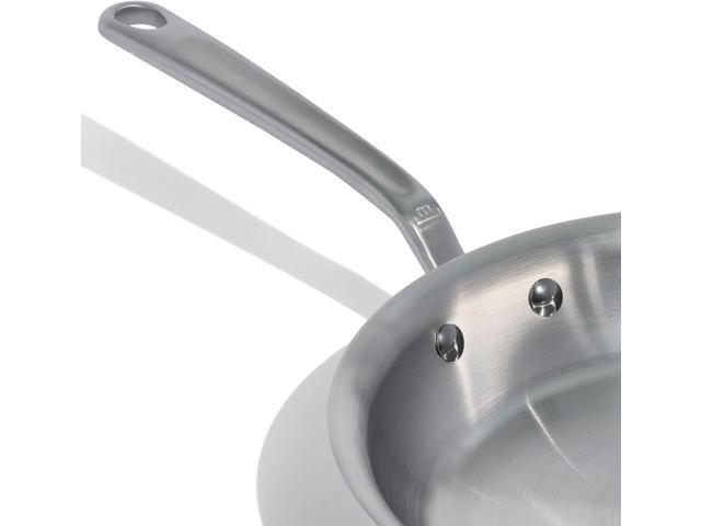 Made In Cookware - 10-Inch Stainless Steel Frying Pan - 5 Ply Stainless Clad - Professional Cookware - Crafted in Italy - Induction Compatible