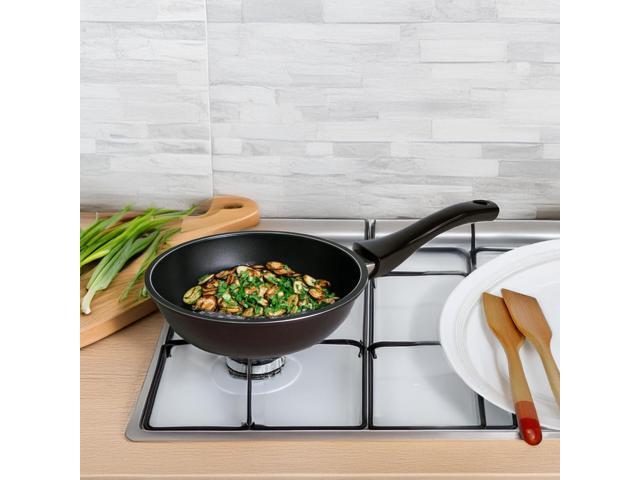 TECHEF - Blooming Flower Frying Pan, with Teflon Platinum Non-Stick Coating (PFOA Free) / Ceramic Coated Outside/Induction Ready (20 cm (8 in))
