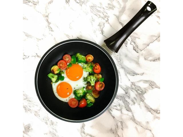 TECHEF - Blooming Flower Frying Pan, with Teflon Platinum Non-Stick Coating (PFOA Free) / Ceramic Coated Outside/Induction Ready (20 cm (8 in))