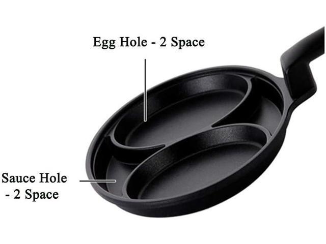 2 Space Non-Stick Coated Egg Pan