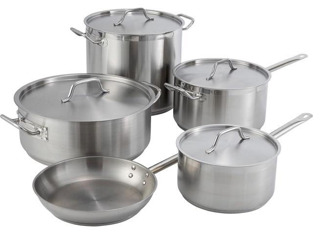 Winware SSFP-14 FryPanSS, 14 Inch, Stainless Steel