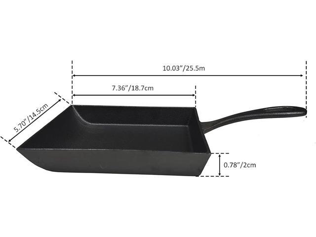 HAWOK Japanese Omelette Pan Cast Iron Rectangle Egg Pan tomagoyaki pan rolled eggs pre-seasoned