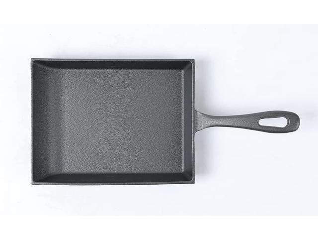 HAWOK Japanese Omelette Pan Cast Iron Rectangle Egg Pan tomagoyaki pan rolled eggs pre-seasoned