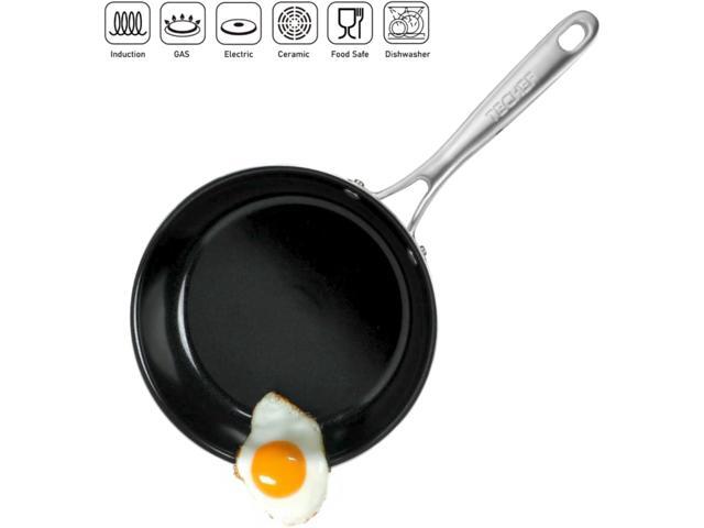 TeChef ValenCera Collection Ceramic Nonstick Frying Pan Skillet Set, Nontoxic - Nontoxic - Free of PFAS, PFOA, PTFE (Frying Pan/Skillet Set, 8'...