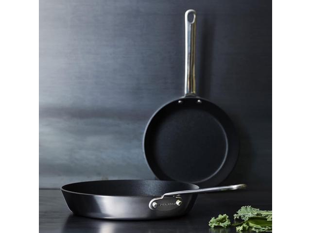 Scanpan Stratanium+ Nonstick Stainless Steel 9.5 & 11' Fry Pan Skillet Set - Maitre D' - Made in Denmark