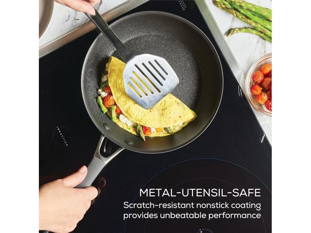 Circulon A1 Series with ScratchDefense Technology Nonstick Induction Cookware/Pots and Pans Set, 9 Piece, Graphite