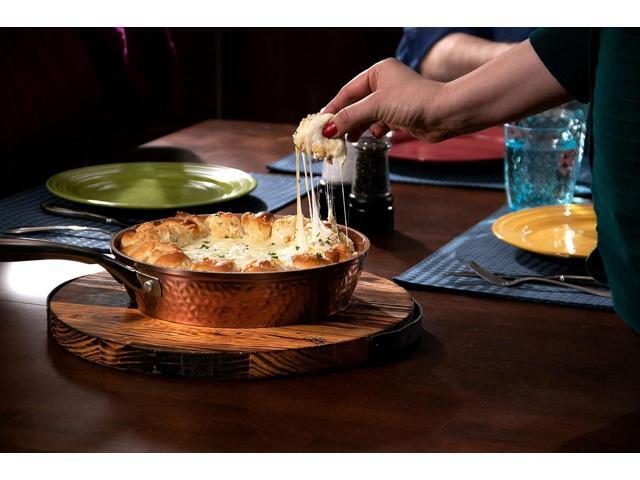 Gotham Steel Hammered Collection Pots and Pans 10 Piece Premium Ceramic Cookware Set with Triple Coated Ultra Nonstick Surface for Even Heating,...