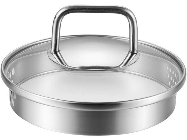 Stainless Steel Saucepan With Glass Lid,Classic Cookware, Sauce Pan,2 Quart for Boiling Milk, Sauce, Gravies, Pasta,Noodles