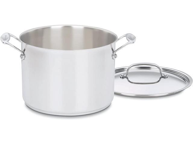 Cuisinart 77-10P1 10-Piece Chef's-Classic-Stainless Collection, Cookware Set