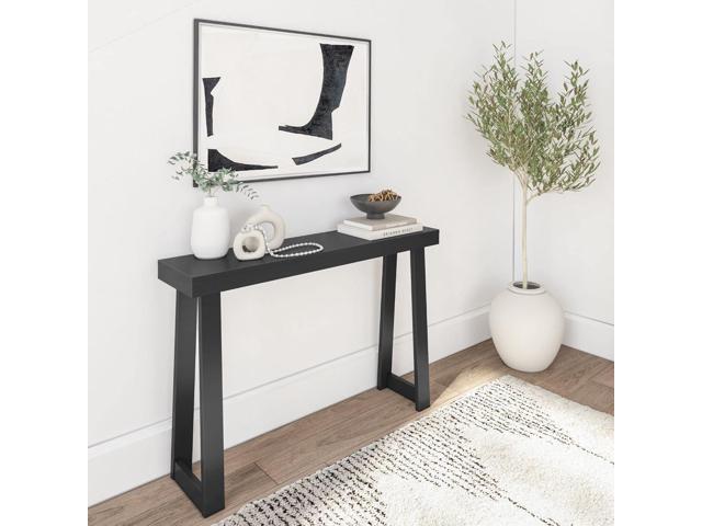 Plank+Beam Solid Wood Console Table, 46.25 Inch, Sofa Table, Narrow Entryway Table for Hallway, Behind The Couch, Living Room, Foyer, Easy...