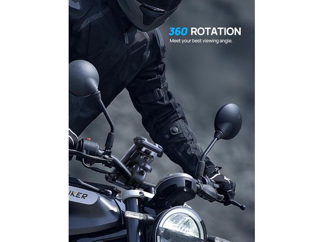Bike Motorcycle Phone Holder Mount - [2025 Quick Release] Bike Phone Holder Handlebar Clamp, Bicycle Scooter Phone Clip for iPhone 16 15 14 13 12...