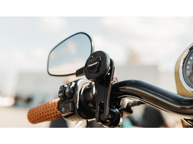 Rokform Universal Motorcycle Mount Vibration Dampener, for Motorcycle and Bike Phone mounts, for iPhone, Samsung, & Pixel Twist Lock Cases (Black)