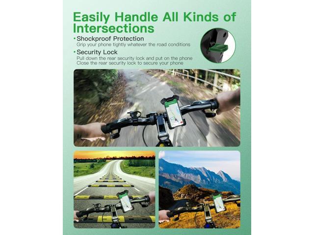 Universal Phone Holder Golf Cart, Phone Mount for Bike, Bicycle, Push Cart, Boat, Car, Stroller, Motorcycle, Fits Most Mobile Smartphones,...