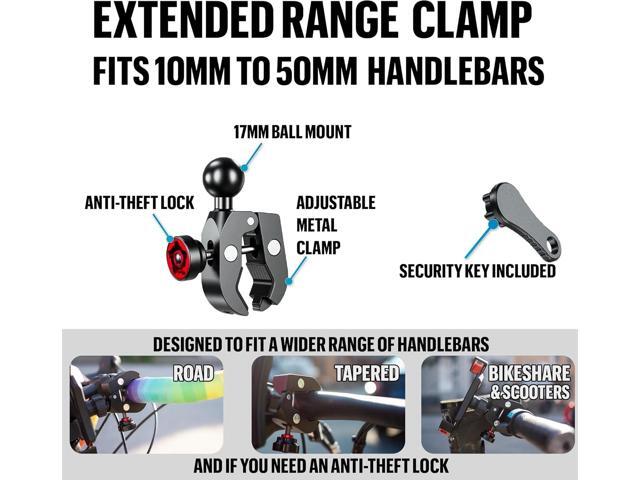 The dashcam. Bike Phone Mount: The Best Bicycle Phone Holder That Reduces Shake Without Blocking Your Camera [Extended-Range for Wide, Tapered, or...