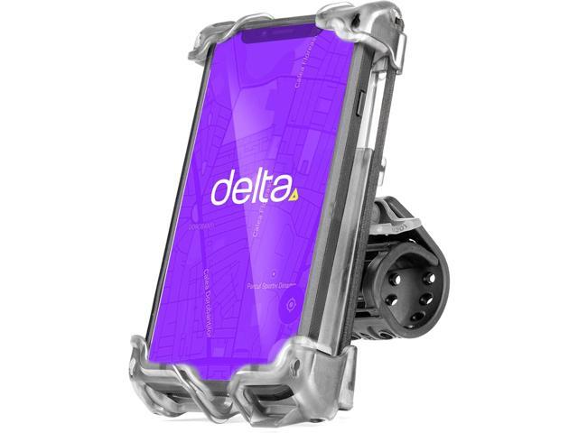 Bike Phone Mount by Delta Cycle - Bicycle Phone Holder Adjusts to Any Handlebar & Fits Any Phone or iPhone - Universal and Easily Accessible Bike...