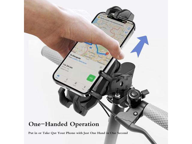 X-Energy Anti Vibration Shake Motorcycle Phone Mount Holder Handlebar with Vibration Dampener Anti Shake for Motorcycle Bike Bicycle ATV Harley...
