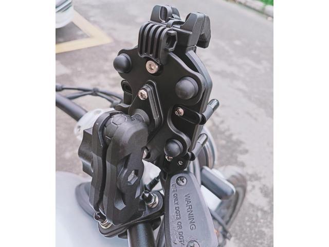 X-Energy Anti Vibration Shake Motorcycle Phone Mount Holder Handlebar with Vibration Dampener Anti Shake for Motorcycle Bike Bicycle ATV Harley...