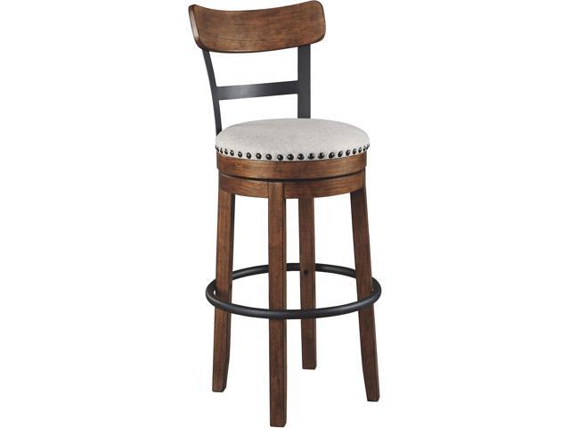 Signature Design by Ashley Valebeck 30' Farmhouse Pub Height Barstool, Brown