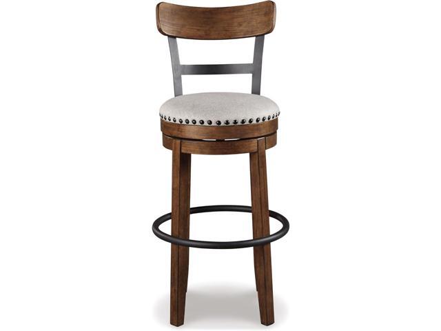 Signature Design by Ashley Valebeck 30' Farmhouse Pub Height Barstool, Brown