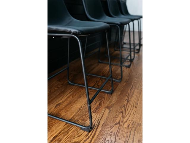 Signature Design by Ashley Centiar Barstool, Counter, Black