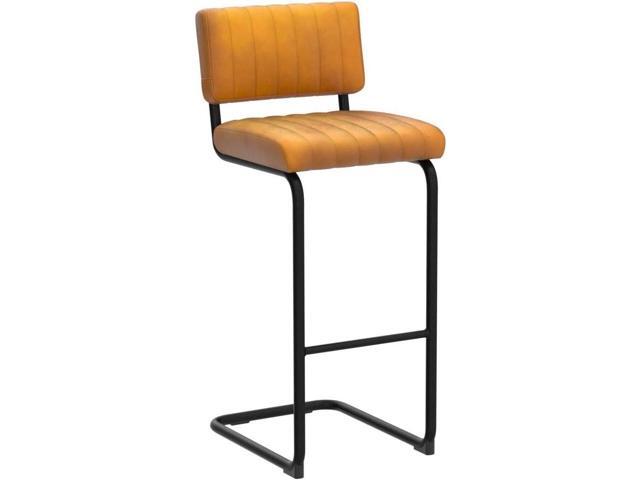 ONEVOG 30'' Modern Bar Stools with Tufted Backs, Upholstered Velvet Fabric Bar Height Stools Chairs, Mid Century Cantilever Barstools for Kitchen...