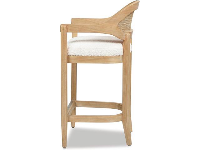 Jennifer Taylor Home Americana Mid-Century Modern 26' Cane Back Counter Stool