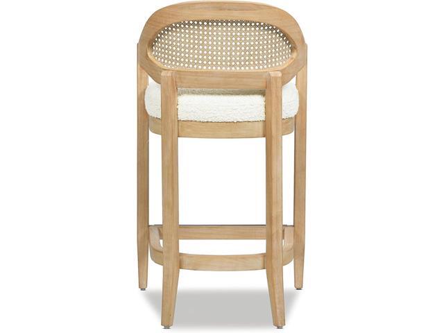 Jennifer Taylor Home Americana Mid-Century Modern 26' Cane Back Counter Stool