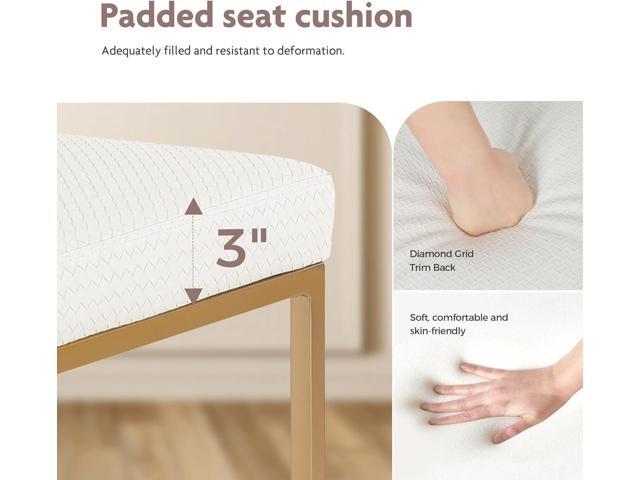 ALPHA HOME 24 Bar Stool Retro Design of Bar Stool Modern PU Leather Bar Chair Counter Height Chair with Backrest Coffee Shop Kitchen Dining Room...