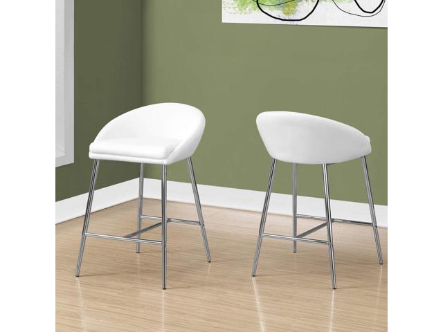 Monarch Specialties I BARSTOOL, White