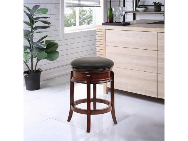 Boraam Magellan Counter Height Swivel Stool, 24-Inch, Brandy
