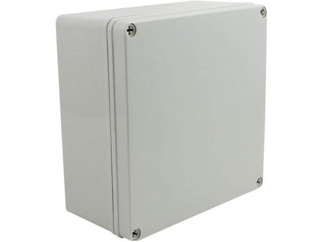 Co. 8' x8' x4' Weather & Dust Proof IP65 PS Plastic Universal Electrical Junction Conduit Box and DIY Project Enclosure, Use for Outdoor and Indoor...