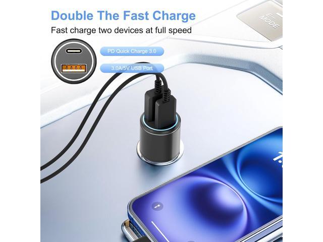 Super Fast Charger Type C Kit,25W PD USB C Wall/Car Charger for Galaxy S25/S24/S23/S22/Plus/Ultra/FE/Note 20/10/A71,2020/2018 Pad Pro/Air,with 2X...