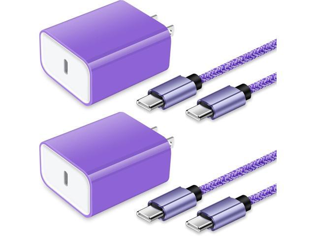 Fast Charger Type C Fast Charging for Samsung Galaxy A16 A15 5G A14 S25 Ultra A55 A54 A53 A35 A13 A03s S24 S23 S22 S21 FE S20, Pixel 9 8a 7 Pro,...