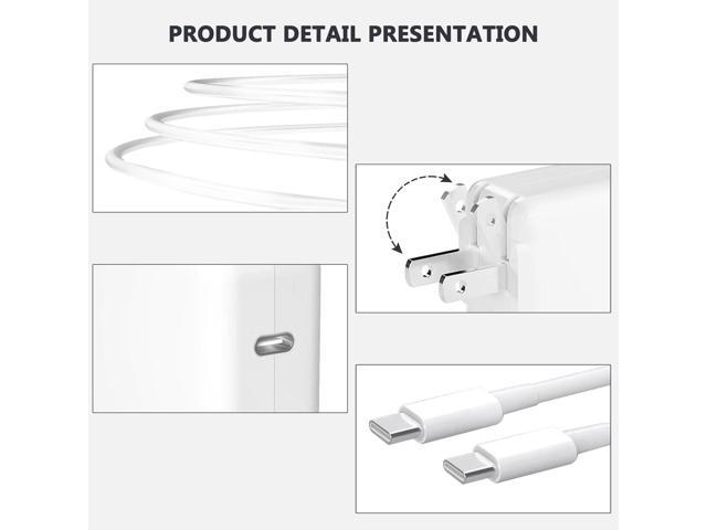 Mac Book Pro Charger - 100W USB C Charger Fast Charger for Mac Book Pro 16/15/14/13 Inch, Mac Book Air 13 Inch, iPad Pro 2021/2020/2019/2018 Power...