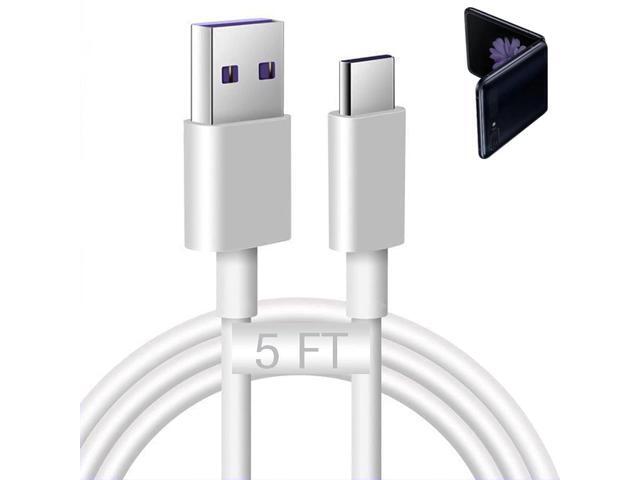 USB C Charger Cable for Samsung Galaxy Z Flip 6, Flip 5, Flip 4, Flip 3, Flip 2, Samsung Galaxy Z Fold6, Fold 5, Fold 4, Fold 3, Fold 2 Samsung...