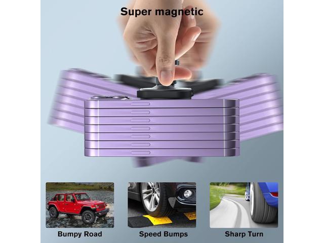 OHLPRO Magnetic Wireless Car Charger for Magsafe Car Mount iPhone 16/15/14/13/12 Pro Max Mini,15W Fast Charging Phone Holder Car Air Vent Mount...
