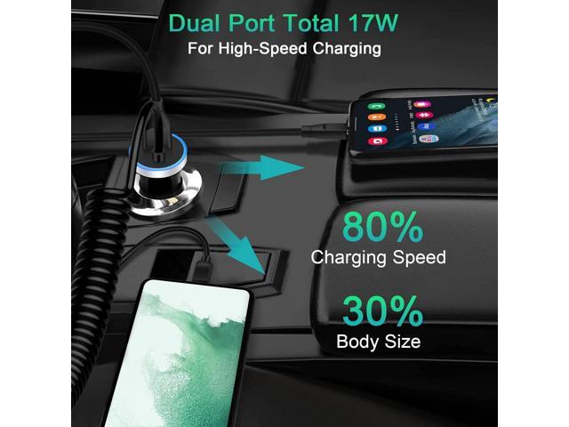 Android C Type USB C S25 Ultra Car Charger Fast Charging for Samsung Galaxy S25+/A16/A23/A35/S24FE/S24 Ultra/S24 Plus/S23FE/S23...