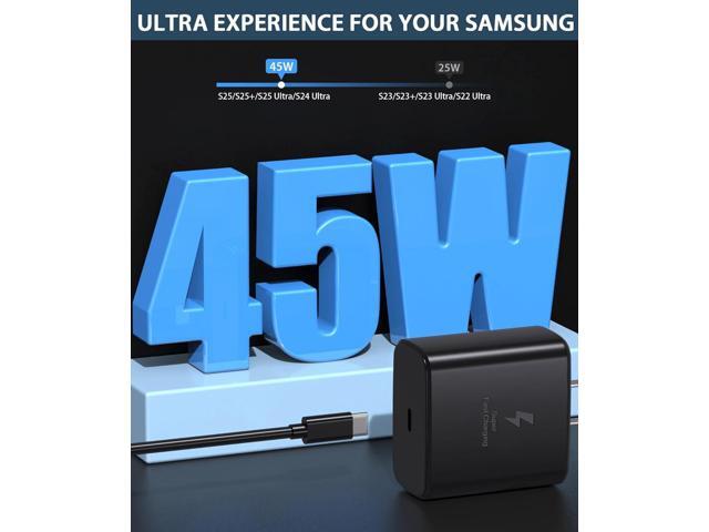 2025 New 45W Super Fast Charger USB C- Type C Fast Charging Android Phone Charger Compatible with Samsung Galaxy S25...
