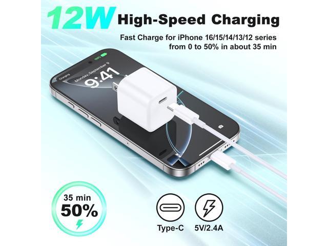 USB C Charger Block, Agtray 2-Pack Mini USBC PD Fast Charging Cube C Box Charger Type C Charging Block Travel Wall Plug Power Adapter for iPhone...
