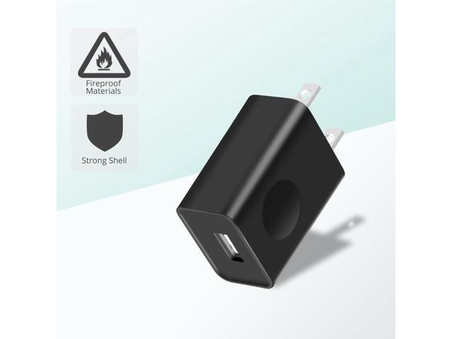 USB Wall Charger, FONKEN 5V 2A Power Adapter Universal Travel Charger USB Plug Cell Phone Charger Block Cube Compatible with iPhone, iPad, Google...