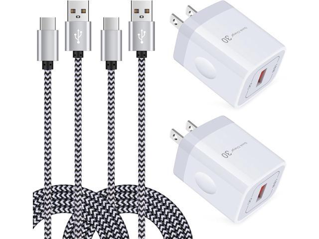 Quick Charge 3.0 Fast Charger for LG Stylo 4/5/6, LG G5 G6 G7 G8 G8X V20 V30 V40 V50 ThinQ, LG Velvet 5G Wing K51 K61 K71 K92 W41