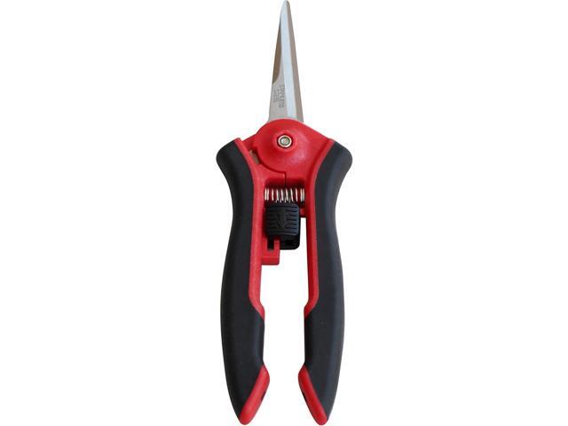 TABOR TOOLS 2-Pack Micro-Tip Pruners with Straight Blades and Fine Tip, Florist Scissors, Garden Snips with Stainless-Steel Non-Stick Precision...