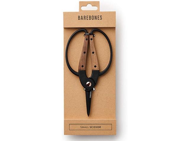 Barebones Garden Scissors - Walnut Scissors - Garden Supplies and Indoor Plant Accessories - Plant Shears with Wide Handles - Comfortable Fit...