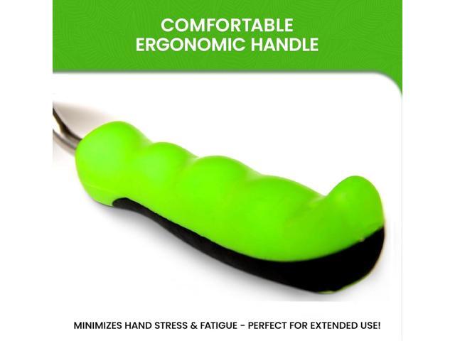 Garden Guru Patio Crack Weeder Tool with Ergonomic Handle Stainless Steel Weed Puller for Patio Sidewalk Driveway Cracks Rust Resistant
