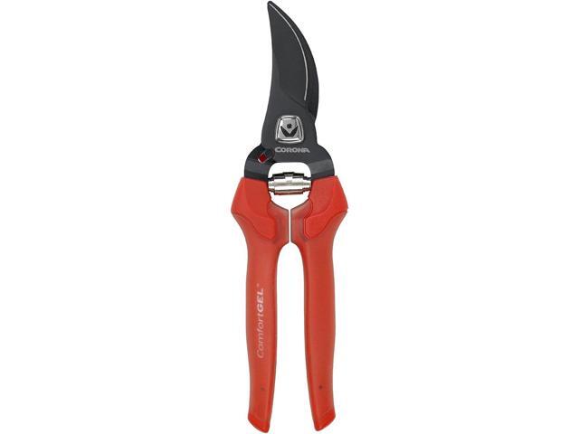 Corona BP 3214D ComfortGEL Bypass Hand Pruner, 3/4-inch cut, Red
