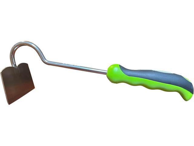 Garden Guru Hand Hoe Tiller Cultivator Tool - Stainless Steel for Ultimate Strength - Rust Resistant - Ergonomic Handle - Great for Gardening...